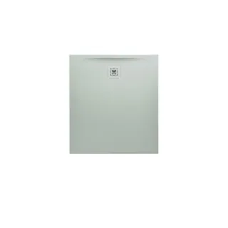 LAUFEN Duschwanne Pro aus Marbond 1000x900x33 Ablauf kurze Seite Hellgrau, H2109570770001 H2109570770001