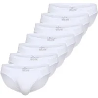 TOM TAILOR Minislip Texas (Packung, 7er Pack) bequem, basic, eng, weich, atmungsaktiv, mit Logo, breiter Bund