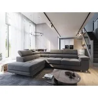 Masseno Ecksofa SELVA mit Schlaffunktion L-Form, Sofa mit Bettkasten