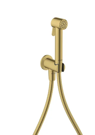 Hansgrohe Bidette Handbr. Axor Bidette Showers f.Kaltwasser rund m.Schlauch 1250mm polished gold o 29240990