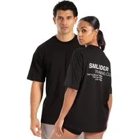 Smilodox T-Shirt Cyris, Oversize Shirt, Unisex, mit Backprint, Sport & Freizeit 100% Baumwolle, Weich, Casual, Streetwear