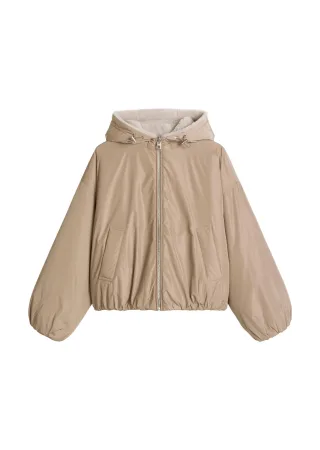 Marc OPolo Casual - Wendejacke relaxed Earthy Taupe - Gr. - 36
