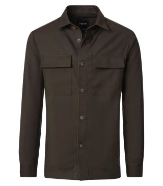 VENTI - Hemdjacke grün - Gr. - 60