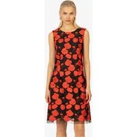 Kraimod Cocktailkleid mit Rosenmuster & A-Linie