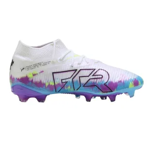 Puma - "Future 8 Match" Künstlicher Boden Fußballschuhe für Damen, Synthetischer Stoff (Weiß/Grün/Schwarz)