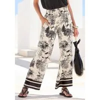 LASCANA Palazzohose mit Alloverprint, Schlupfhose, Sommerhose, modisch