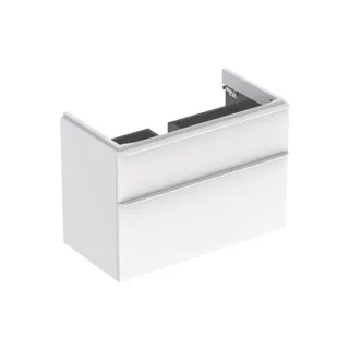 Geberit Smyle Square Unterschrank für Waschtisch, m. 2 Schubladen 88,4x61,7x47cm, weiß, 500354001 500354001