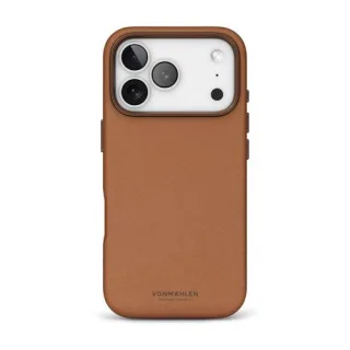 Vonmählen Vegan Leather Case iPhone 17 Pro Brown