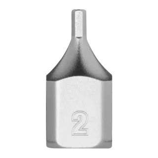 Milwaukee Innensechskant Bit-Steckschlüsseleinsatz metrisch 1/4" kurz 2 mm - 4932500473