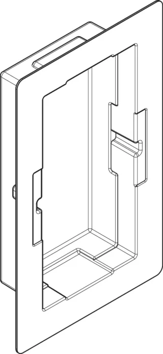 Hansgrohe Einbauset XtraStoris 150x300x70mm , 94872000 94872000