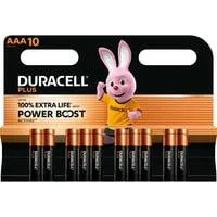 Plus Alkaline Batterie, Micro AAA LR03 1,5V, Extra Life 10 Stück, AAA (LR03)