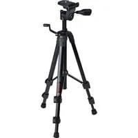 Baustativ TT 120 - Basic schwarz, 1/4" Gewinde, für Punkt-, Linien- und Rotationslaser