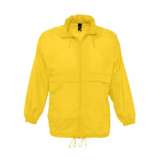 SOLS Unisex Surf Windbreaker Leichtgewichtige Jacke (Gold)