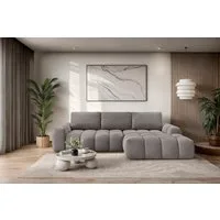 OTTO home Ecksofa AZITA L-Form, 270 cm - OTTO. Verlässliche Qualität., wahlweise als Schlafsofa m. Bettkasten, Bubble-Optik