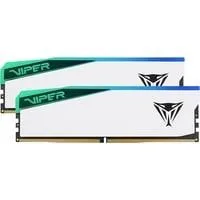 DIMM 48 GB DDR5-6000 (2x 24 GB) Dual-Kit, Arbeitsspeicher weiß, PVER548G60C42KW, Viper Elite 5 RGB, INTEL XMP, AMD EXPO