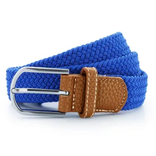 Asquith & Fox Herren Gewebter Braid Stretch Gürtel (Royal)