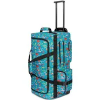 normani Reisetasche Reisetasche mit 3 Rollen 80 Liter, Trolley mit leichtläufigen Rollen