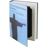 HMF Buchtresor getarnter Buchsafe für zuhause, innovatives Geheimversteck für Wertsachen, 23 x 15 x 4 cm