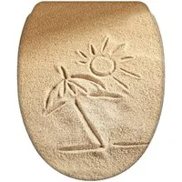 Sanilo WC-Sitz Sunshine mit Absenkautomatik & Quick Release, hochwertig & moderner Klodeckel mit Motiv, universell, leichte Montage