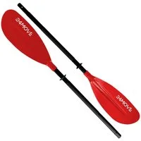 24Move Doppelpaddel, Stand Up Paddle Aluminium SUP-Paddel, (Winkelverstellung, universell einstellbar, verstellbar, 2-teilig, SUP-Paddel), für Paddelboards, Kajakboot und Ruderboot