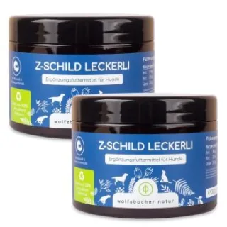 Wolfsbacher Natur Z-Schild Leckerli 2x
