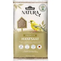 Dehner Natura Premium Hanfsaat, Wildvogelfutter, 2.5 kg, Hauptfutter für: Gartenvögel, Wildvogel, hochwertiges Futter, für Grünfink, Kleiber, Buchfink, Gimpel