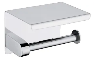 Neuesbad Serie 20 Wandmontage Papierhalter mit Deckel, chrom glänzend, Material Messing NB1DEADR02211