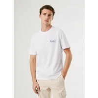 Pepe Jeans T-Shirt MILON TEE mit geripptem Rundhals