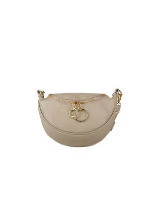 Giulia Monti Schultertasche Hellbraun