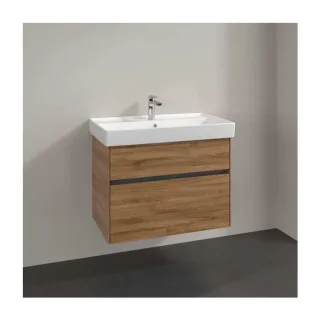 Villeroy und Boch Collaro Waschtischunterschrank C01000RH 2 Auszüge, 754 x 546 x 444 mm, Kansas Oak