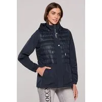 SOCCX Windbreaker mit Elastikbündchen