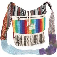 Guru-Shop Schultertasche Kleiner Schulterbeutel, Patchwork Boho Tasche -..