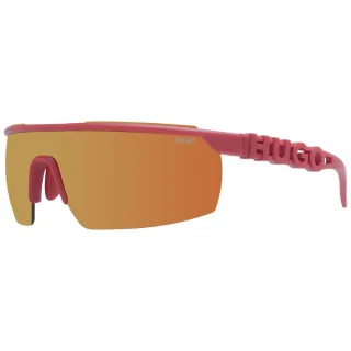 Sportsonnenbrille Roter Rahmen