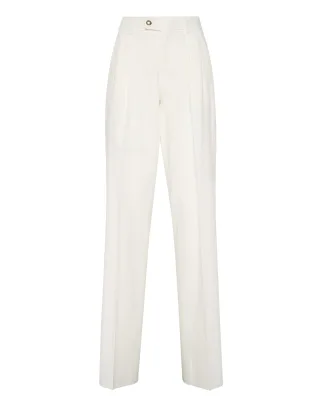 Straight Office Trousers