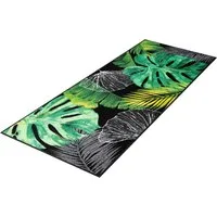 wash+dry by Kleen-Tex Läufer Neoflora, rechteckig, Höhe: 7 mm, Schmutzfangläufer, Motiv Blätter Monstera, rutschhemmend, waschbar
