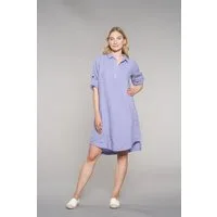 Feuervogl Hemdblusenkleid fv-Kl:eo, Tunika, adjustable sleeve, Pure Linen, Damen Kleid