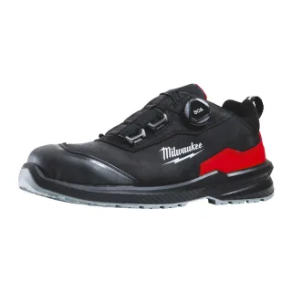Milwaukee FLEXTRED S3S Sicherheits-Halbschuh BOA Leder schwarz schwarz 36 - 4932498106