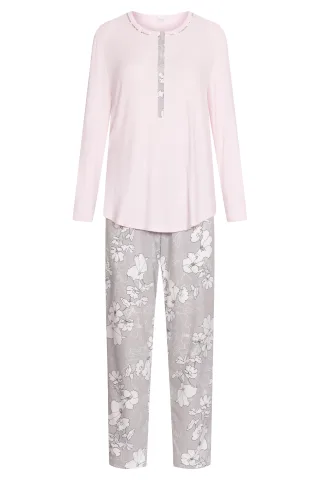 Rösch - Pyjamas 1233515 mono flowers - Gr. - 48