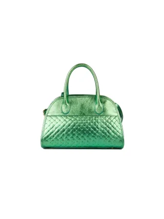Giulia Monti Handtasche Grünes Metall