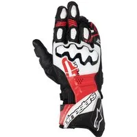 Alpinestars Motorradhandschuhe Alpinestars GP Plus R V3 Handschuhe Schwarz / Weiss / Hellrot motorradhandschuhe für herren