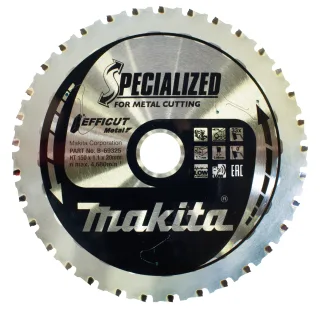 Makita Sägeblatt 150x1,1x20, 33Z EFFICUT, Metall, Alu - B-69325