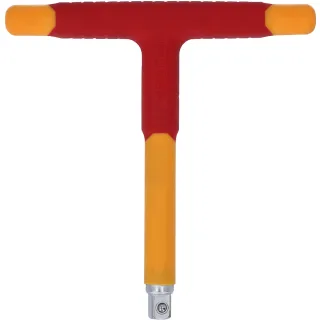 KS Tools 1/2" T-Griff-Aufsteckschlüssel mit Schutzisolierung, 200mm - 117.5340
