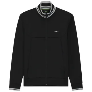 Boss - Trainingsjacke für Herren, Regulär, Langärmlig (Schwarz)