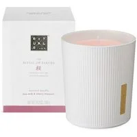 Rituals Duftkerze Rituals The Ritual of Sakura Scented Candle Duftkerze (290g)., Sanfter Duft aus Reismilch & Kirschblüte für entspannte Atmosphäre