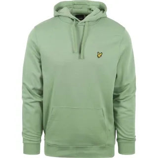 Grüner Glencoe-Pullover-Hoodie mit Lyle & Scott-Logo