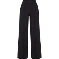 URBAN CLASSICS Stoffhose Urban Classics Damen Ladies Wide Pleated Pants (1-tlg)