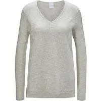 MADELEINE Strickpullover Kaschmirpullover mit V-Ausschnitt