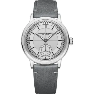 Raymond Weil Millesime Herren Graue Uhr 2930-STC-65001
