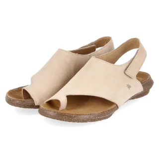 El Naturalista Zehentrenner-Sandalen WAKATAUA  Beige - Gr. 38 -  Echt Leder
