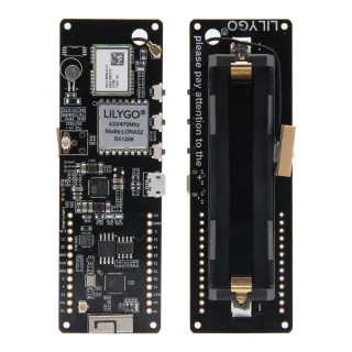 LILYGO® T-Beam NEOM8N IPEX ESP32 LORA WiFi Wireless Bluetooth Module 18650 Battery Holder